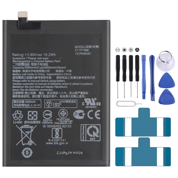 C11P1806 5000mAh Lithium Polymer Battery for Asus ZenFone 6 ZS630KL, For Asus ZenFone 6 ZS630KL C11P1806 5000mAh Lithium Polymer Battery for Asus ZenFone 6 ZS630KL, For Asus ZenFone 6 ZS630KL